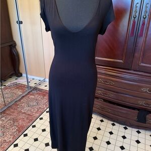 Black Midi Dress